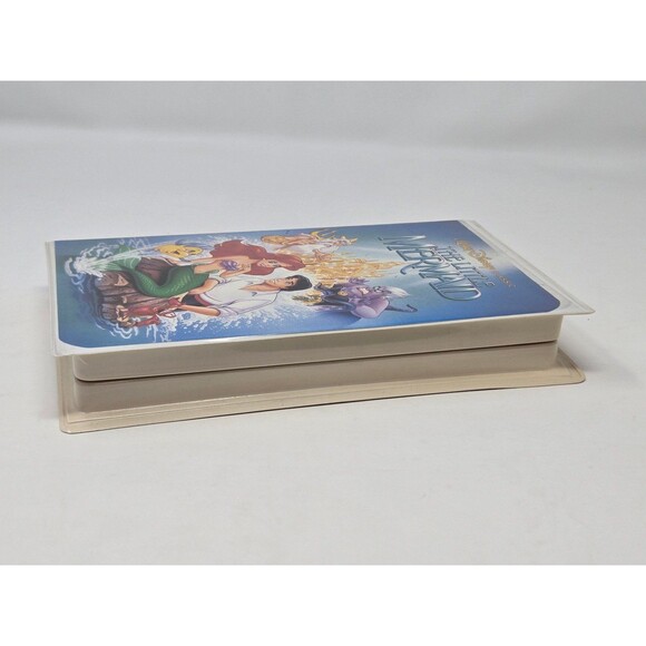 DISNEY THE LITTLE MERMAID VHS TAPE ORIGINAL BANNED COVER OPEN 1989 MOVIE VINTAGE - Picture 5 of 12